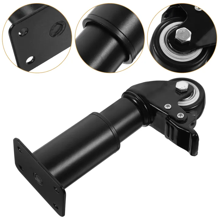 4%20Pcs%20Adjustable%20Furniture%20Legs%20Coffee%20Metal%20for%20Caster%20Wheels%20Bed%20Support%20Can%20Move%20-%20Image%202