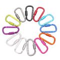 Tactical D Keychain Carabiner Clip Set Aluminium Alloy Tourist Hooks Fishing Carbin Buckle Caribiner Key Holder Keychain Camping.
