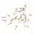 10sets Lapel Pin Holder Buckle Clutch Jewelry DIY Butterfly Badge Brooch Clasp. 