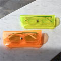 Transparent Sunglasses Case Eyeglasses Bag Cute Color Glasses Box PVC Eyeglasses Case Transparent Glasses Case. 