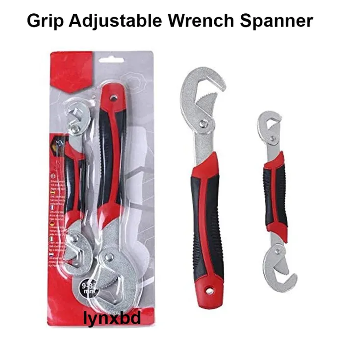 2Pcs%20Multi-Function%20Universal%20Quick%20Snap'N%20Grip%20Adjustable%20Wrench%20Spanner%20-%20Image%206