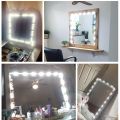 2-piece LED makeup mirror light USB trip light. 
