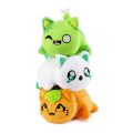 Soft Meemeow Stuffed Donut Cat Plushes Aphmau Meows Cat Plush Toy Kawaii French Fry Cheeseburger Food Plush Doll Christmas Gifts. 