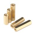M2 M2.5 M3 M4 M5 Double Pass Hex Brass Male Female Standoff Board lar Hexagon Thread PCB Motherboard Spacer Nut Hollow Column-10mm (30pcs). 