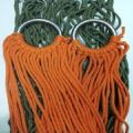 Premium Dolna With SS Rings on both side For All-1Pcs/Hand Made Dulna Adult Rope bed Hanging Dulna Use For All People Large Swing Rope bed Rattan Dulna. 