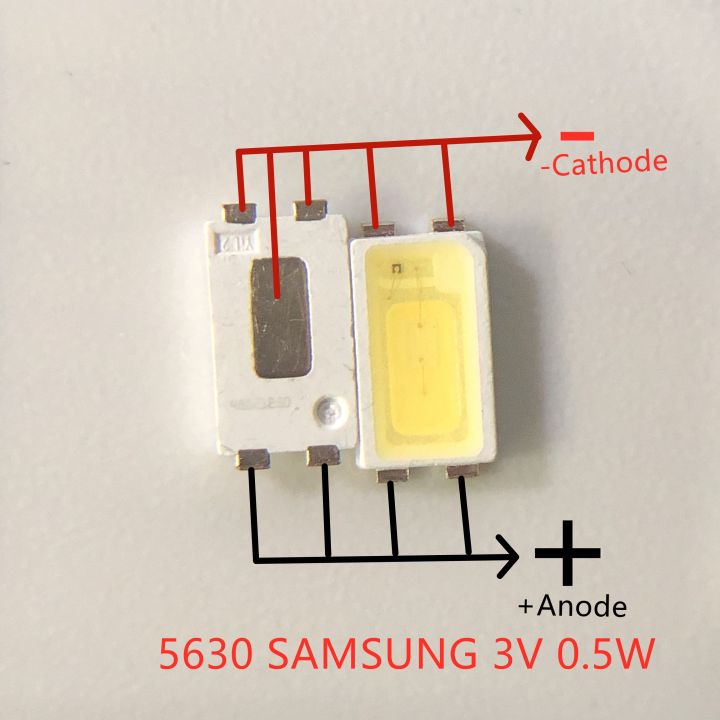 %E3%80%90Alizeker%20Mall%E3%80%91200pcs%20FOR%20SAMSUNG%20High%20Power%205630%20LED%20PLCC-4%20Backlit%20Super%20Diode%20SMD%205630%20LCD%200.5W%203V%20White%20TV%20Backlight%20-%20Image%203