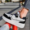 New Roller Skate Shoes For Boys Girls Kids Children's Four Wheels Detachable Fashion Outdoor Sports Street Skateboard Sneakers. 