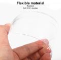 2PCS Clear With Logo Car Waterproof Rearview Mirror Rain Sun Covers Protection Enhances Safe Driving in Rain For HAVAL.