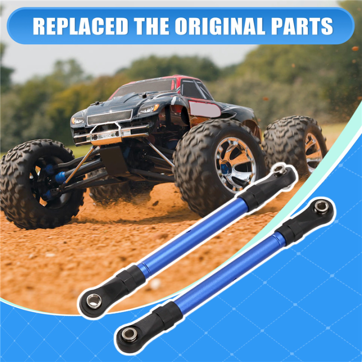 Adjustable%20Front%20&%20Rear%20Pull%20Rod%20Link%20Tie%20Rod%20Steering%20Rod%20for%20Slash/Hoss//Stampede/%20Huanqi727%20Blue%20-%20Image%204