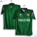 Pakistan T20 World Cup Jersey - Half Sleeve Collar Polo Cricket Jersey For Men - Pakistan T20 Jersey 2026.