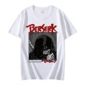 Berserk剑风传奇格斯Guts印花套头T恤薄跨男女短袖Tshirt外贸跨境. 
