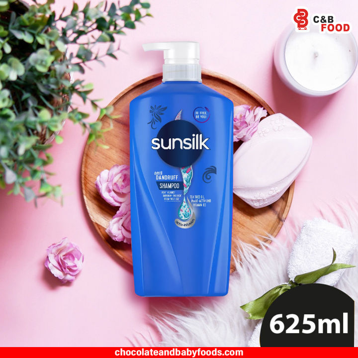 625 ml Sunsilk anti DANDRUFF shampoo International Thailand product used for male/ female