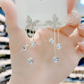 Fashion Delicate Crystal Women’s Drop Earrings Girls Accessories for Special Day Korean Style Female Earring. 
