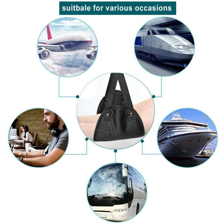 PDTYMWNG%202X%20Ergonomic%20Foot%20Rest,%20Travel%20Footrest%20Airplane%20Leg%20Rest%20Flight%20Foot%20Hammock%20Carry-on%20und%20er%20Desk%20Accessories%20-%20Image%203