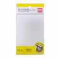 12Pcs/Package Sticker White Label Write Blank Sticker Label for Refillable Bottles Spray Bottle Travel Bottle. 