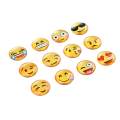 Emoji Fridge Magnets 12pcs Refrigerator Magnets Set For Kitchen Decor Magnetic Message Whiteboard Office Cabinets. 