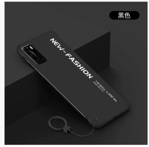Bilashmart Case for Huawei P40 Pro rimless casing hard shell vocabulary case trendy fashion all inclusive pc hard case simple back cover frosted vocabulary case