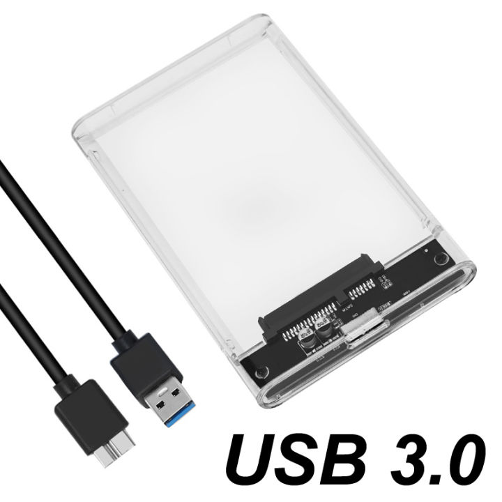 USB%20TYPE-C%202.0/3.0/3.1%20Transparent%20Tool%20Free%202.5%20Inch%20Gen2%2010/5Gbps%20SATA%20III%20External%20Hard%20Drive%20HDD%20Enclosure%20SSD%20Case%20Box%20UASP%20-%20Image%205