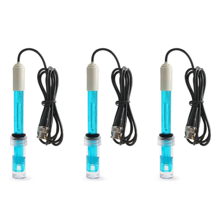 3X PH Electrode Sensor Probe Factory Industry Laboratory Pool Water ...