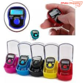 Digital Tasbeeh hand tally counter with led light Tasbeeh finger counte. 