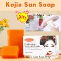 Kojie San Skin Soap - Original Kojic Soap that Reduces Dark Spots, Hyperpigmentation, & Scars with Coconut & Tea Tree Oil. 