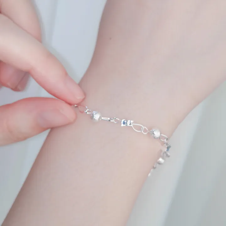 Korean%20Fashion%20Style%20Star%20Shape%20Fresh%20Bracelets%20For%20Women%20Girl%20Personality%20Simple%20Round%20Bead%20Bracelet%20Jewelry%20Accessories%20Gift%201Pcs%20-%20Image%202