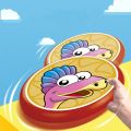 Children's Soft Foam PU Flying Disk Professional Flying Saucer Outdoor Sports Hand Throwing Toy Parent-Child Interaction.