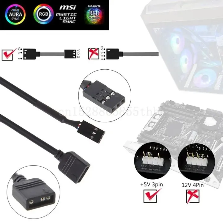 5V%203PIN%20RGB%20VDG%20Adapter%20Line%20Connector%20for%20Motherboard%205V%203Pin%20VDG%20to%20Normal%203Pin%20Conversion%20Cable%20Black%20-%20Image%202
