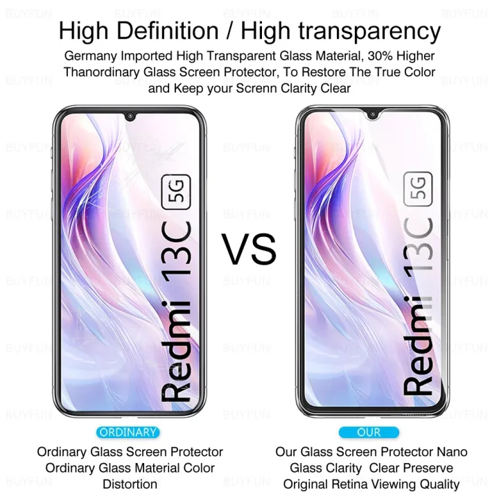2Pcs%20Tempered%20Glass%20For%20Xiaomi%20Redmi%2013C%205G%2013R%20Screen%20Protector%20For%20Xiaomi%20Redmi%2013C%204G%20Redmi13C%2013%20C%20C13%20mi13R%20Protective%20Film%20-%20Image%203