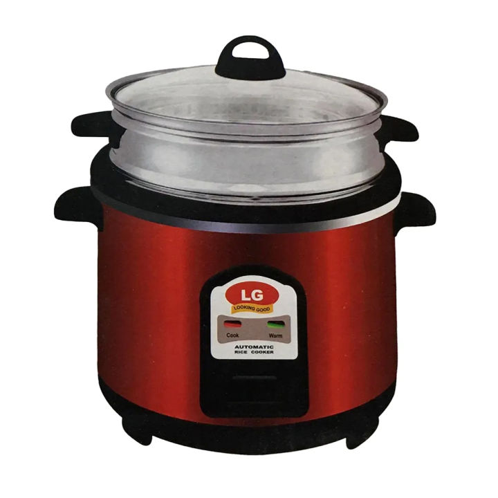 LG 1000W Stainless Steel 2.8L 220V 50Hz 5 Hours of Warmth Rice Cookers ...