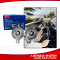Denso Disk Horn for Car & Bike – Super Loud High Tone Horn for Motorbike, Scooters, Car & SUV. 