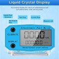 Digital Tuine Water Flow Meter Digital LCD Display Flow Meter with NPT Counter and FNPT Thread Gas Oil Fuel Flowmeter (1 Inch). 