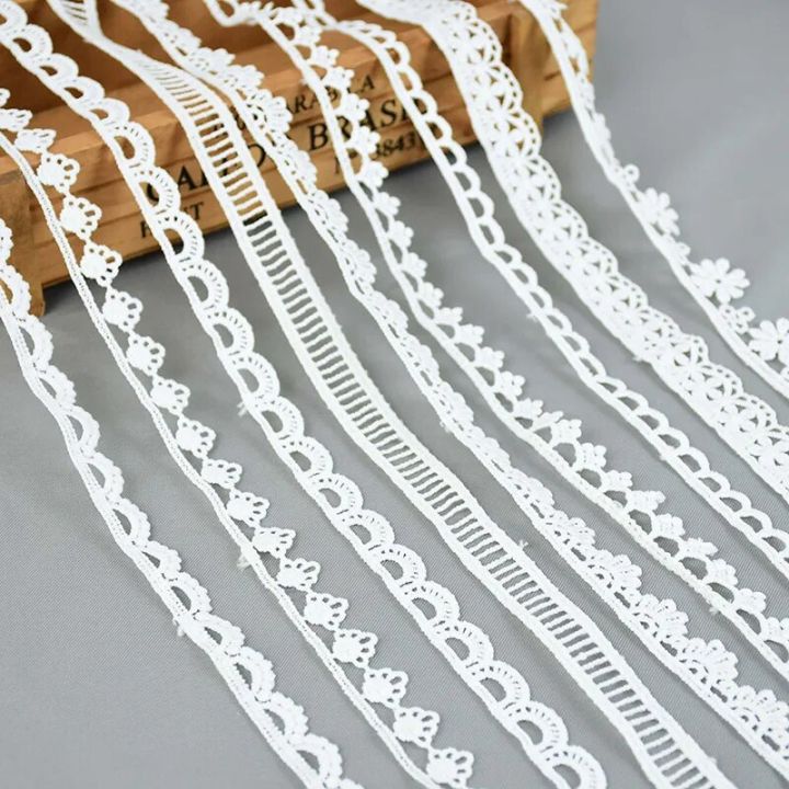 5%20Yards%20White%20Lace%20Milk%20Silk%20Water%20Soluble%20Embroidery%20Lace%20Ribbon%20Trim%20Fabric%20For%20Sewing%20Apparel%20Accessories%20Handmade%20DIY%20Crafts%20-%20Image%203