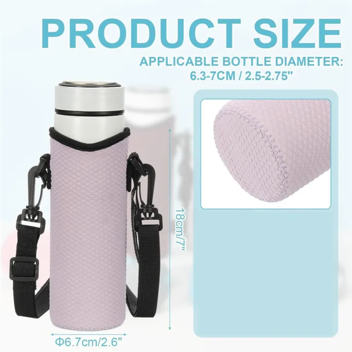 Neoprene%20Insulated%20Water%20Bottle%20Sleeve%2012%20Oz%20with%20Strap,%20Glass%20Drink%20Bottle%20Carrier%20Bag%20Design%20-%20Image%205