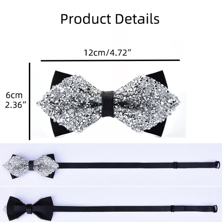 Men%20Adult%20Bowtie%20Shiny%20Fashion%20Wedding%20Party%20Formal%20Gift%20Multicolor%20Adjust%20Neck%20Bow%20Tie%20-%20Image%204