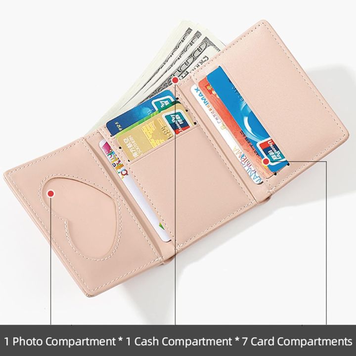 Small%20Wallet%20for%20Women%20Fashion%20Girls%20Cute%203D%20Cat%20Face%20Glitter%20Ears%20Wallet%20with%20Tail%20Tri-Folded%20Wallet%20ID%20Card%20Case%20with%20Zipper%20Pocket%20-%20Image%205