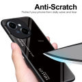 Vantime for Tecno Spark Go 1 4G Case Gradient Phone Back Hard Glass Cover. 