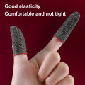 10pcs Mobile Game Fingertip Gloves For PUBG Gamer Sweatproof Anti-slip Touch Screen Finger Sleeve Breathable Gaming Finger Cover.