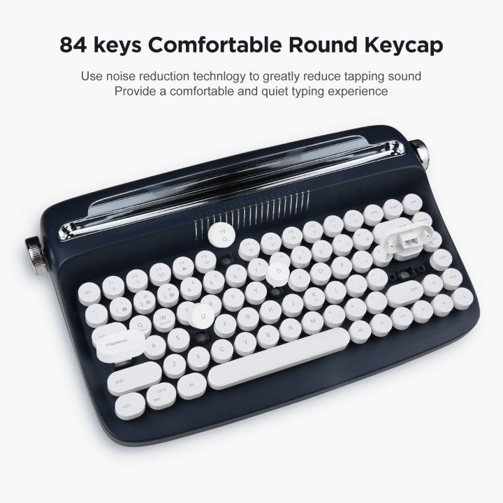 YUNZII%20ACTTO%20B303%20Midnight%20Navy%20Retro%20Wireless%20Bluetooth%20Typewriter%20Aesthetic%20Keyboard%20with%20Integrated%20Stand%20for%20Multi-Device%20-%20Image%203