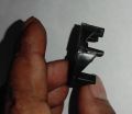 Blender Motor Connector Spare Parts Plastic Pulley 3.5cm 6 teeth Black - 1pcs.
