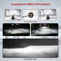 Fuleem 2PCS 4-Side 8000LM High Power LED headlight conversion kit 80W 360 Degree Lighting LED Car Bulb White 6000K 12V 24V.