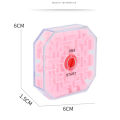 (New)Yfahion Puzzle Early Educational oy ldren ranparent 3d Bead Labyrinth Marble Magic Cube oy.