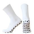 New Hexagonal Anti Slip Solid Color Football Socks Sports Grip Soccer Socks.