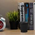 【hot】 Desktop Garbage Bin Cute Mini Trash Can Table Storage Jar Flower Pot Pen Holder Wastebasket Trash Can Garbage Holder Flower Pot.