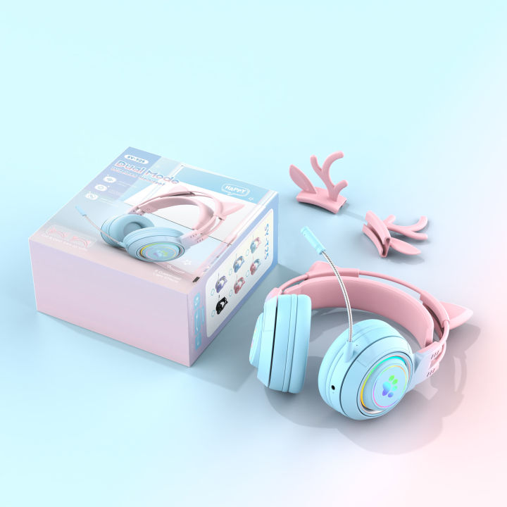 Cute%20Antlers/Cat%20Ear%20Wireless%20Bluetooth%20Headphone%20Gamer%20Earphone%20Gaming%20Headset%20With%20RGB%20Light%20For%20Child%20Kid%20Cute%20Girl%20Gifts%20-%20Image%207