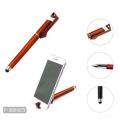 Universal 3 in 1 Capacitive Stylus Pen with Mobile Stand Holder, Writing Pen, Capacitive Pen for Mobile use, Compatible for Android Touch Screen. 