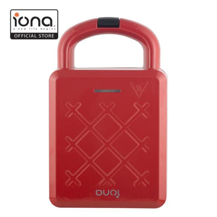 Iona GLSM988 Sandwich and Waffle Maker