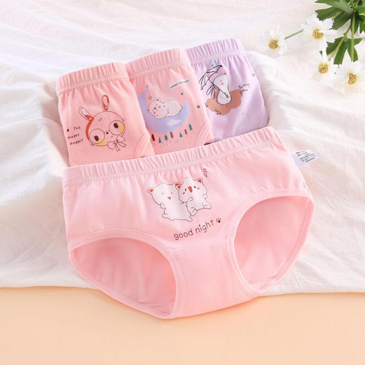 Children's Underwear Cotton Triangle Girl Child3Baby shorts8Cotton12Years Old100%No ClipPPSummer Thin Section