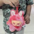 3rd generation get into energy labubu plush doll key chain figure box key chain dolls.