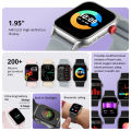 COLMI P78 AMOLED Smartwatch with Voice Calling and Flashlight. 100+ Sports Modes Health Monitoring 1.95'' Screen Smart Watch for Men Women. 